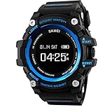 Libeauty Smart Watch-Herzfrequenz-Sportuhren Bluetooth-Schrittzähler-Kalorien-Digital-Armbanduhr-Sportartikel