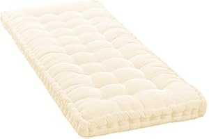 JORTUIO Cojin para Banco Jardin Exterior Interior 120/140 /100/150/180,Cojines para Bancos de 2 y 3 Plazas,8-10 cm de Grosor Cojín para Muebles Exterior(Color7,180x40cm/70x16in)