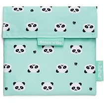 Roll'Eat ® - Boc'n'Roll Mr. Wonderful | Borsa merenda porta snack, riutilizzabile ed ecologico senza BPA, Fruits