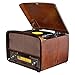 Produktbild AGGL Schallplattenspieler CD-Spieler USB-Radio des Grammophons antiker Phonograph LP-Vinylrekordspieler Jahrgang