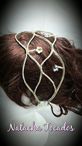 Golden Rhinestone Headband