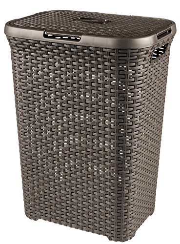 Curver 70721001 Wäschebox, 60 L, braun