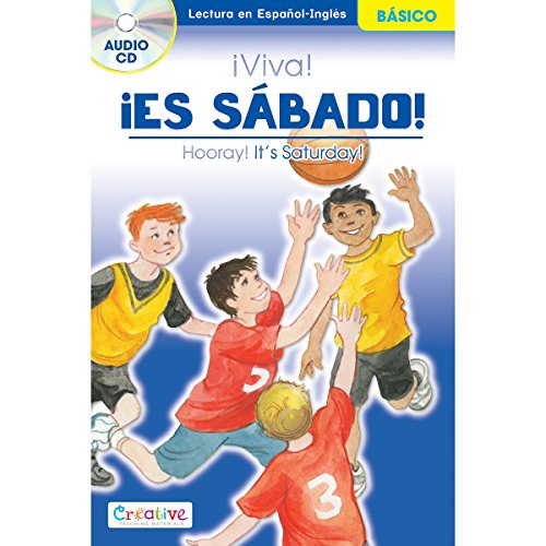 Pbs Publishing Papel Creative Materiales didácticos Spanish-English Libro con CD-Hooray. Su Sábado.