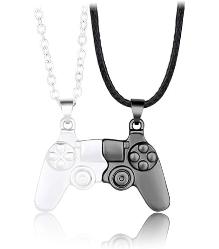 Collana Coppia Game Controller - Ciondoli Magnetici Per San