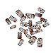Imported 24Pcs/ Box ABS Artificial False Nail Tips Lady Designer Fake Nail Art Set RS.180.00