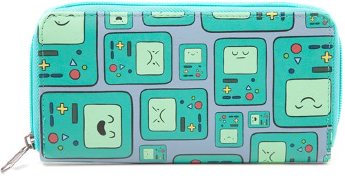 Preisvergleich Produktbild Adventure Time Beemo-Geldbörse mit Scharnier, türkisfarben,, GW1PNMADV