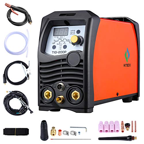 220V 180A TIG saldatore a impulsi inverter IGBT Stick TIG saldatrice digitale saldatore HITBOX