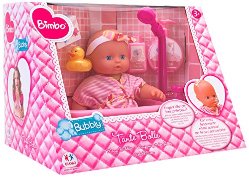 Preisvergleich Produktbild BIMBO 37118 Puppe Blasen mit Funktionierender Wanne