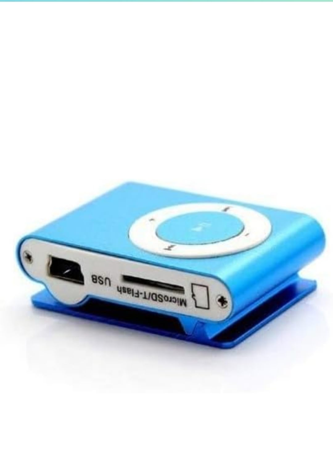 Awafemart Portable Mini Metal Clip MP3 Player Sport Music Player with SD/TF Card Slot (Random Color Memory Card Not Included..