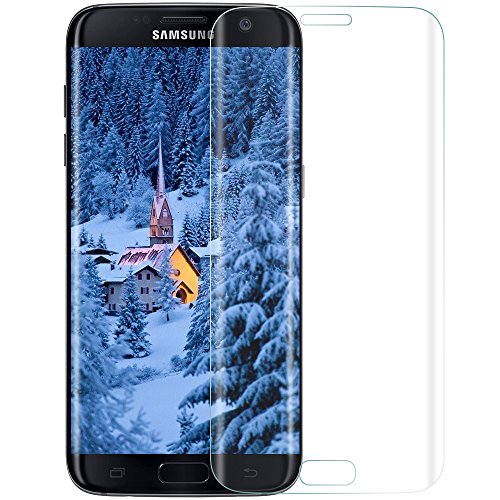 Samsung Galaxy S7 Edge Panzerglas Glasfolie Schutzfolie ,Yica [Anti-Kratzen] Hartglas Display Folie Full Coverage Screen Protector Schutzglas für Samsung Galaxy S7 Edge - 7