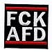 Produktbild FCK AFD - Aufnäher Bügelbild Iron on Patch