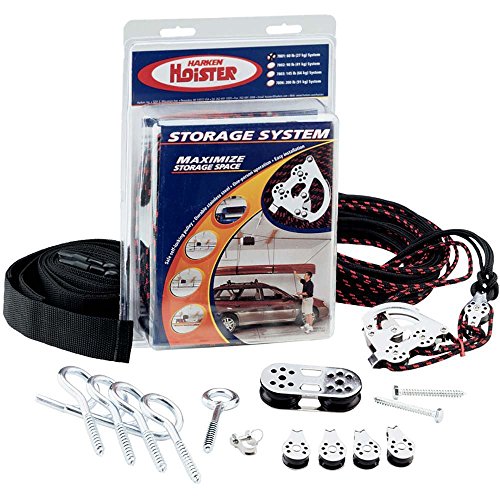 Buy HARKEN Cargo Box Overhead Garage Storage Hoist, SelfLeveling