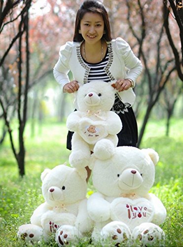 VERCART knuddeliger Plüschtiere Plüsch Sweetheart Teddybär-Spielzeug-Puppe mit Mark Ich liebe dich - 6
