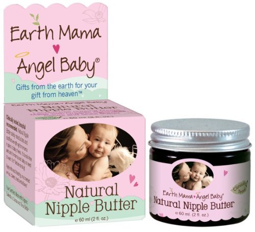 Earth Mama Angel Baby Natural Nipple Butter 2 Fl Oz (Pack of 2) Size: Pack of 2 (Baby/Babe/Infant - Little ones)