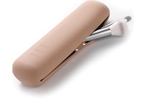 FERYES Soporte para brochas de Maquillaje de Viaje