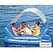 Produktbild 4 Personen Große Ozeanparadies-liegefläche Aufblasbare Spielzeuge, Mit Schwimmendem Sonnenschirm, Schwimmende Insel Schwimmring, Ruhe Familienzusammenkunft -2.72 * 1.96m