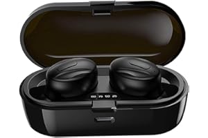 TISHITA #N/A XG-13 Ture inalámbrico HiFi estéreo Bluetooth 5,0 Auriculares con Caja de Carga con micrófono