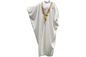 Desert Dress Bisht Cape de Bisht Robe arabe Thobe Saoudi pour homme Manteau de l'Aïd Mishlah Sheikh Royalty Omani Dubai Messi