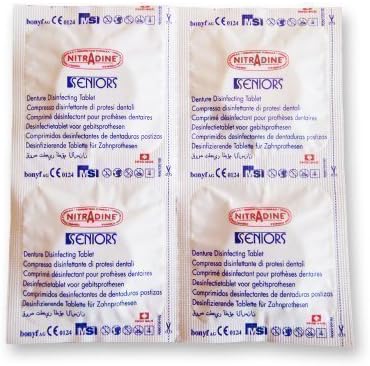 4 x Nitradine Tablets - Sample of Tablets for Cleaning &amp; Disinfecting 2 weeks supply
