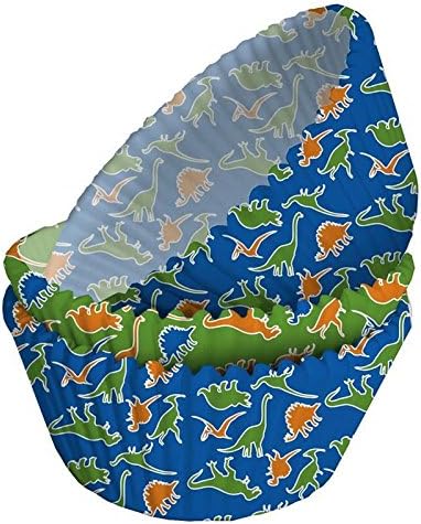 150 x Dinosaur Patterned Cupcake Cases