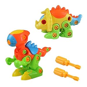 Akokie - Puzzle Dinosaurios, Dmontaesr