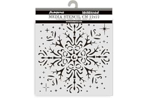 Stamperia KSTDS52 Scrapbook Pad, Black/White, 12 cm x 12 cm