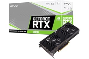 PNY GEFORCE RTX™ 3060 8GB VERTO Dual Fan Edition Graphics Card