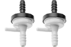 ‎BE IN YOUR MIND Be In Your Mind 2 Stück Vakuum-Lufteinlass-Rückschlagventil 07C133529A, kompatibel mit Audi