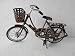 Produktbild Damen-Fahrrad Indonesien Deko-Fahrrad mit Korb 30 cm
