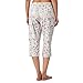 Mantaray Womens Pink Floral Cropped Pyjama Bottoms 10