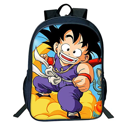 Dragon Ball Mochila Casual Mochila Grande de Encargo de los Hombres de Negocios con el Bolso de Escuela de Universidad Resistente de Agua del Puerto de Carga por USB