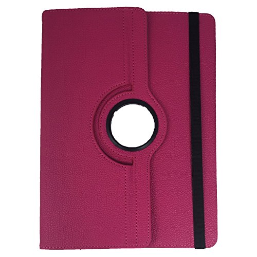 AXXO Tablet für Kinder 10 – 7 Zoll Drehbare Tablet Schutztasche mit Standfunktion + Touch Pen – Pink 7 Zoll 360 - 2