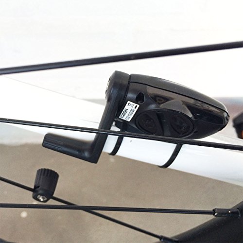 NC-17 Fahrradsensor SC#4 | Dualband Geschwindigkeits und Trittfrequenzsensor | Kompatibel zu Ant+ Bluetooth 4.0 Radcomputer IOS Iphone und Android Smartphones Wasserdicht Ipx8 einfache Montage, Schwarz, One Size, 4049 - 3