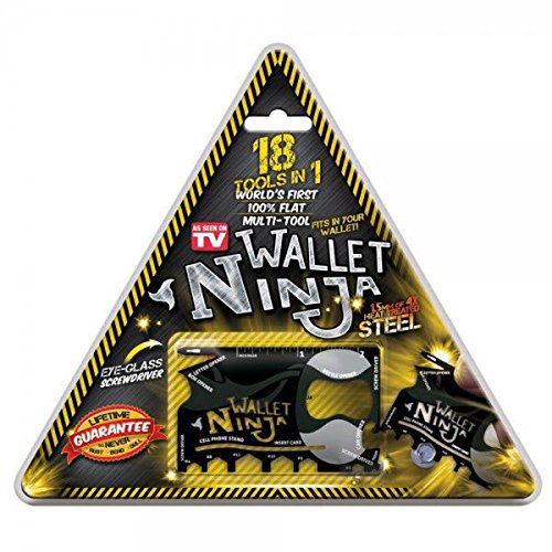 Kreditkarten Multifunktions-Werkzeug Wallet Ninja Multi-Tool mit 18 Funktionen - 2