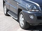 Taburetes para Kia Sportage 2 (modelos a partir de 2004-20), color cromo