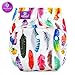 Produktbild Milovia Überhose (Prefold) - Newborn/One Size - Gorgeous Feathers Milovia Prefold One Size (4-16 kg)