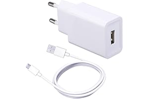 ZLONXUN Ładowarka USB 2A i kabel do Huawei Y6/P10 Lite/P9 Lite/P Smart 2019/Y7P/Y6P/Y5P/Y7/Y5/P8 Lite/P8,Mate 9/8/7,Honor 8X/7/6