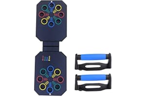 LOKORUS Adjustable Push Up Board,Portable Multi-function Muscle Exercise Trainer,Home Training Equipment for Effectively Exercise the Muscle