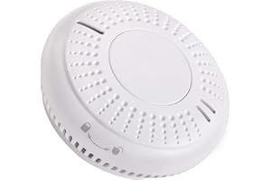 ANKA Smoke Alarm,10-Year Battery Smoke Detector,with LED Indicator&Test/Silence Button,Conforms to EN 14604 Standards,for Home, School,Office,AJ-763