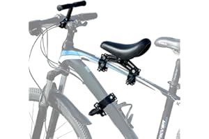 LYPPUL Siege Velo Enfant Avant, Siège de Vélo Monté à l'avant pour Avant Enfants, Portable et Amovible Siège de vélo avec Guidon Porte Bebe Velo Avant pour Enfants de 2 à 6 Ans