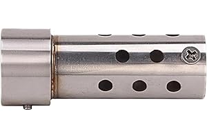 Aqxylzx Universal End DB Killer 20mm 30mm for Motorrad Auspuff Schalldämpfer Lärm Sound (Color : 20mm)