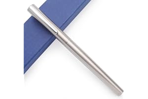 CZXWYST JINHAO 35 Métal stylo plume Stylo à encre (Corps en Acier, Plume Fine 0,5 mm)