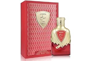 RIIFFS Samah Ruby Extrait De Parfum för kvinnor, 100 ml, lyxig parfym i röd-guld-design