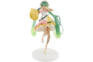 TOMICY Hatsune Miku Action Figure Hatsune Miku Figurine Decoration Action Figure Hatsune Miku PVC Figure Collection Statue Ornaments Decoration Kids Toys Doll Gift（20.5cm）