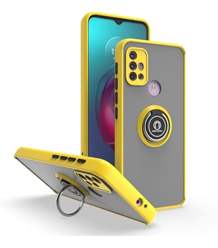 Per Moto G50 G100 G30 G9 Play E7i G8 Potenza Anello Armatura Custodia - Foto 11