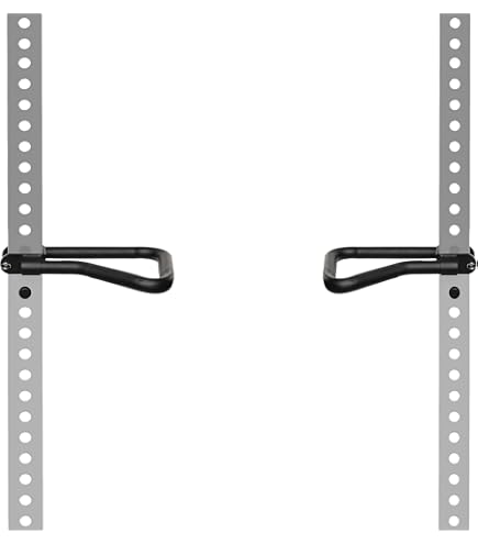 Synergee Bras de sécurité pour rack de puissance et de squat de 2 x 3, convient