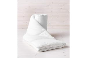 Value Comfort Home Lightweight Summer Cool Breeze 100% Soft Silky Anti-Allergy Microfibre Feels Like Down 1.5/3 Tog Duvet Quilt Double, 1 Tog