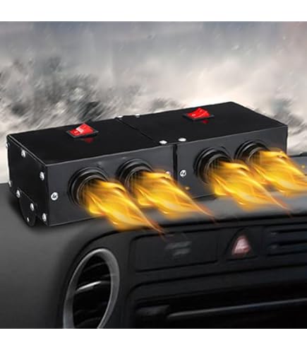 1000W 12V Fast Heating Car Truck Heater – Demister Defroster Electric Fan