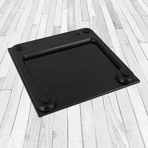 Duronic BS401 Digitalwaage mit Körperfett Analyse bis zu 180kg – dünner Glasboden, Badezimmer Maßstab, Touchbildschirm - 6