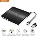 Produktbild Externes dvd Laufwerk, USB 3.0 CD DVD Brenner Tragbar Rw Row Writer Reader für PC Mac Os Windows 10 7 8 XP